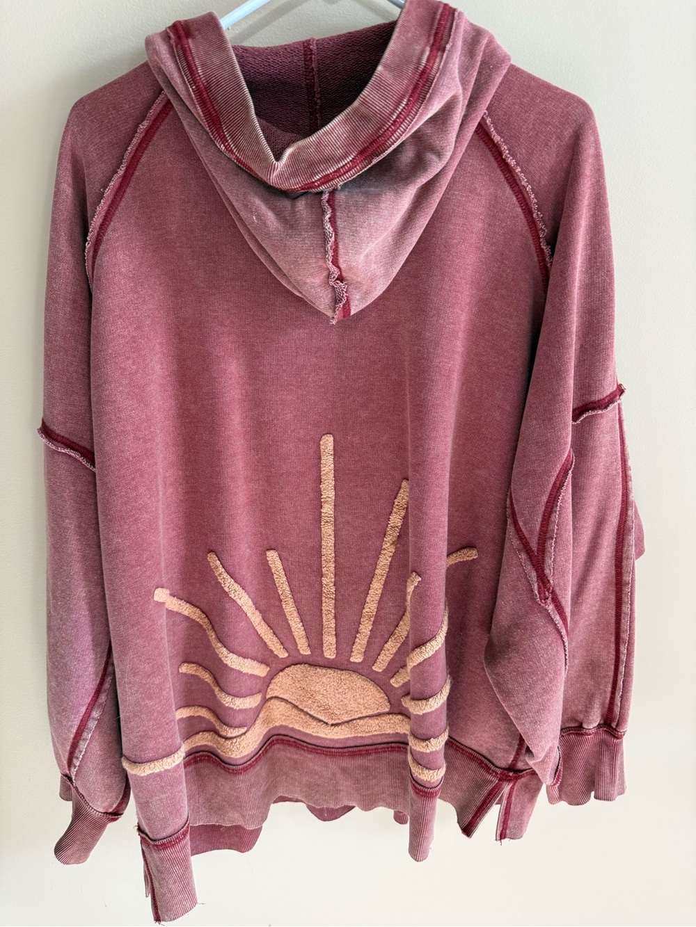 RARE & HTF FP Movement by Free People Sunrise Pullover Very Oversized Hoodie XS